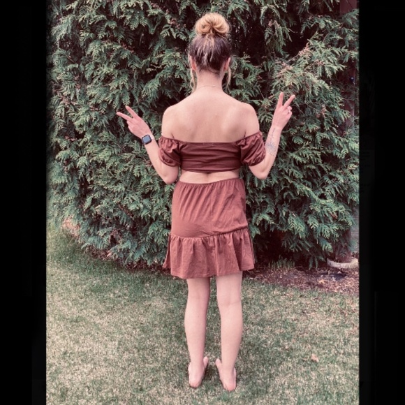 🐣  Trendy Baby Doll Style Peasant Dress ~ NWT - Picture 4 of 5